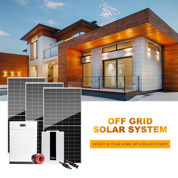 New 5Kwh 10Kwh High Efficient Off Grid Solar Energy System For Home Use